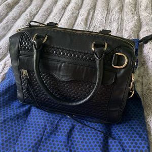 Rebecca Minkoff Black Quilted M.A.B.